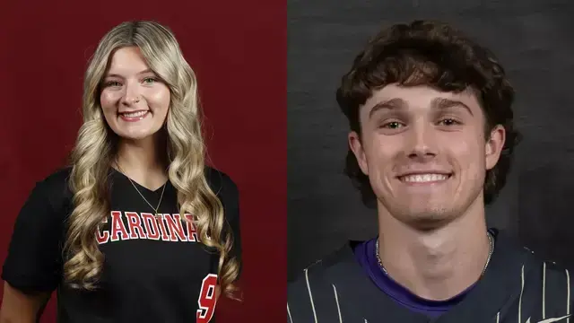 Carley Creeth and Harry Young