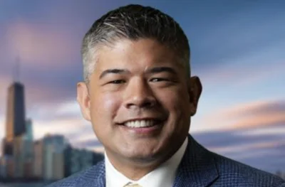 Cook County GOP Chair Aaron Del Mar 