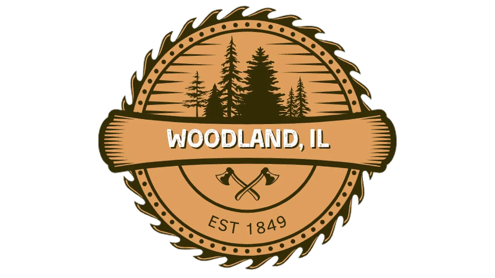 Village of Woodland Logo