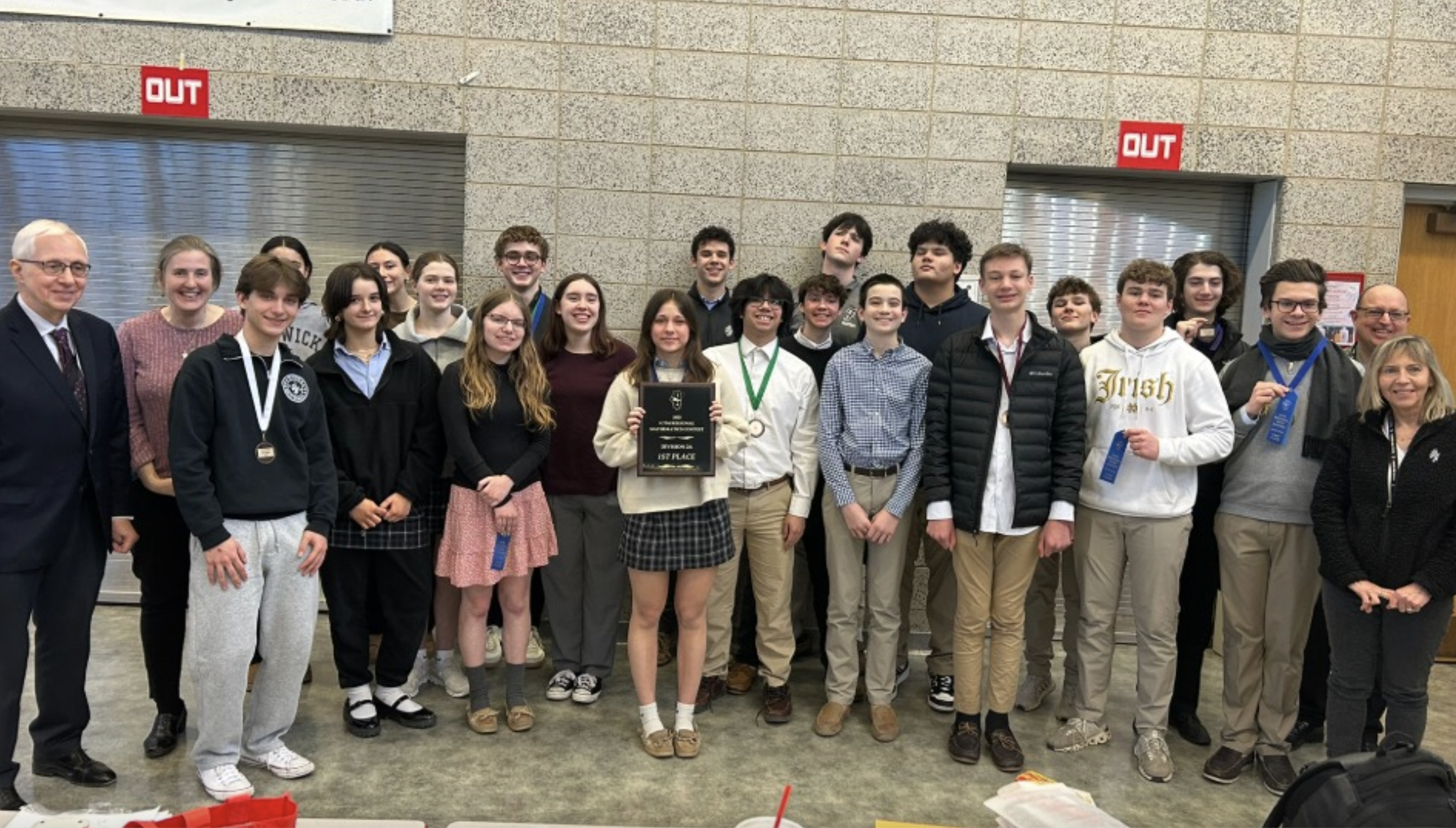 Fenwick Friars take first place at State Regional math competition