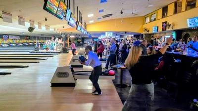 Ted Dabrowski pictured at the Bowl for Veterans at Don Carter Lanes, Rockford