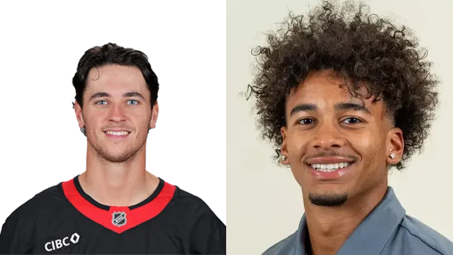 Shane Pinto and Brayden Fagbemi - 