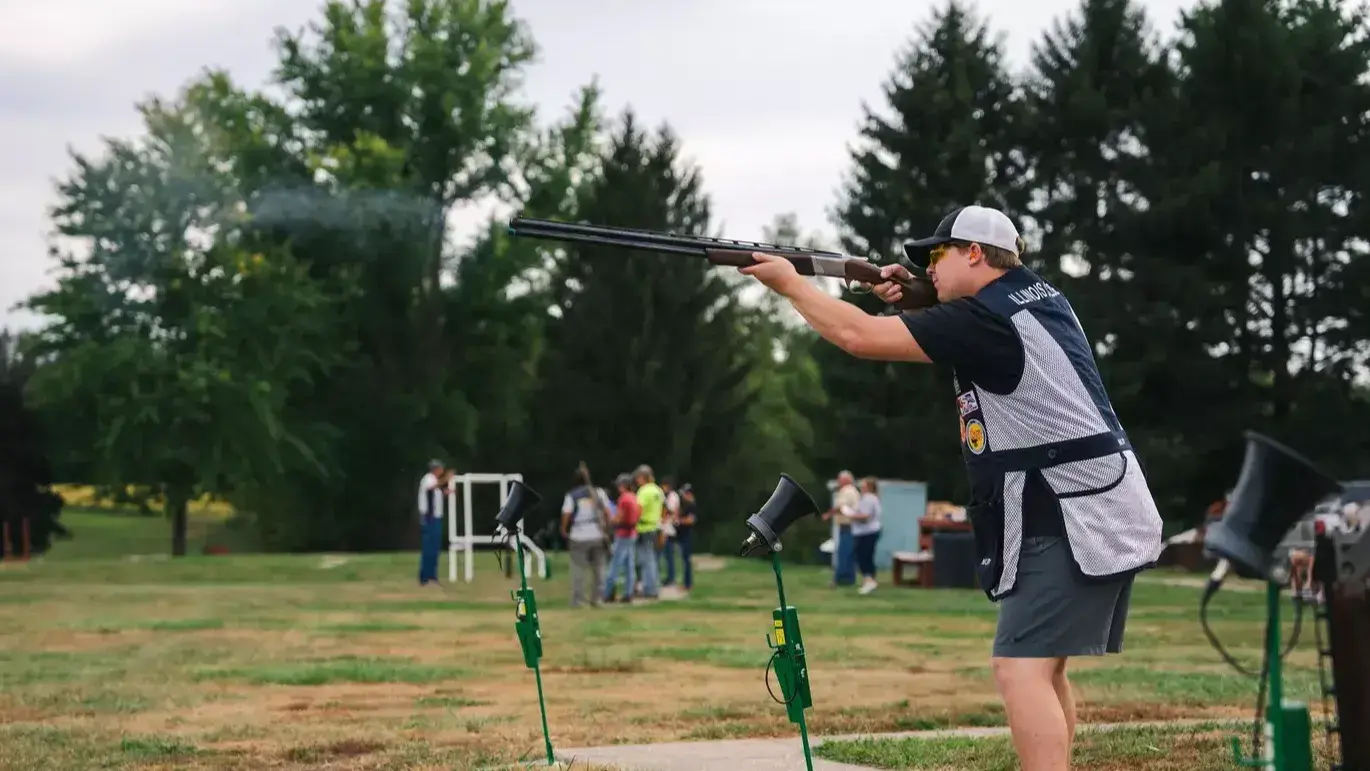 Illinois College Blue Boys & Lady Blues Clay Target Team