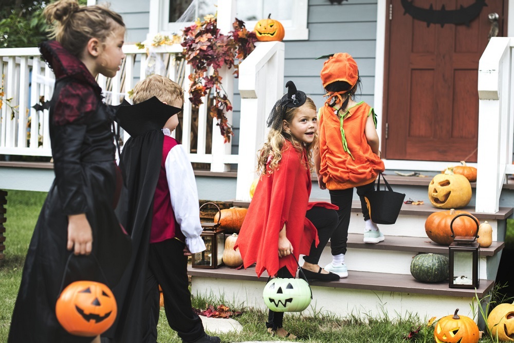 Oreana Trick-or-Treating on October 31