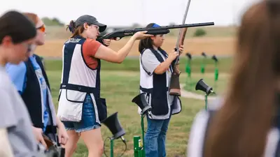 Illinois College Blue Boys & Lady Blues Clay Target Team