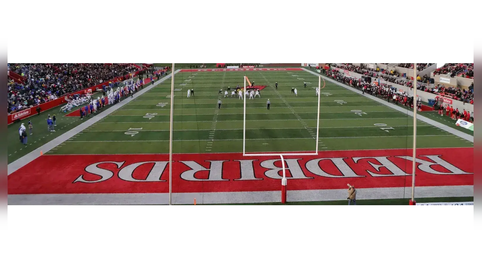 Red team triumphs in final scrimmage of Redbird spring camp