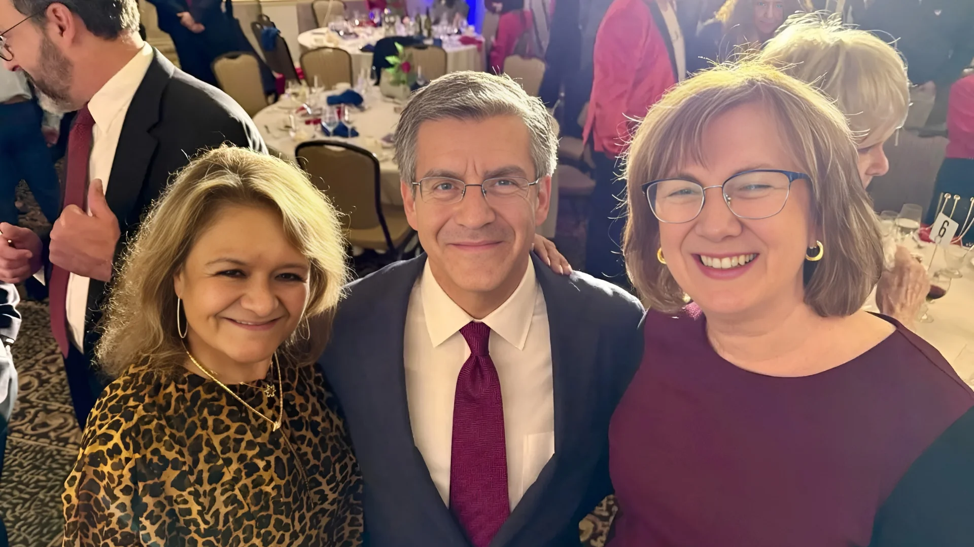 Webp ted with eloise gerson and executive committee chairman kathy penner