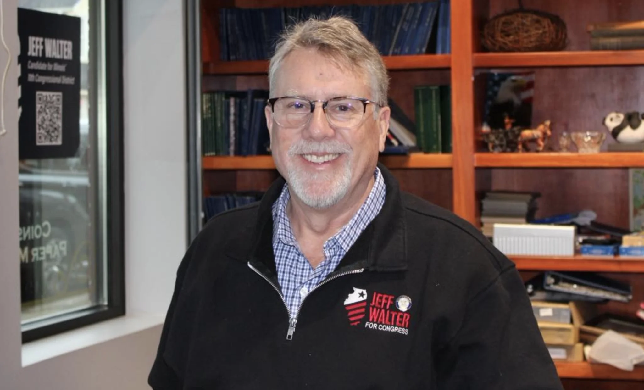 Jeff Walter, mayor of Elburn and Republican candidate for Illinois’ 11th Congressional District, is challenging longtime U.S. Rep. Bill Foster in the Nov. 3 election.