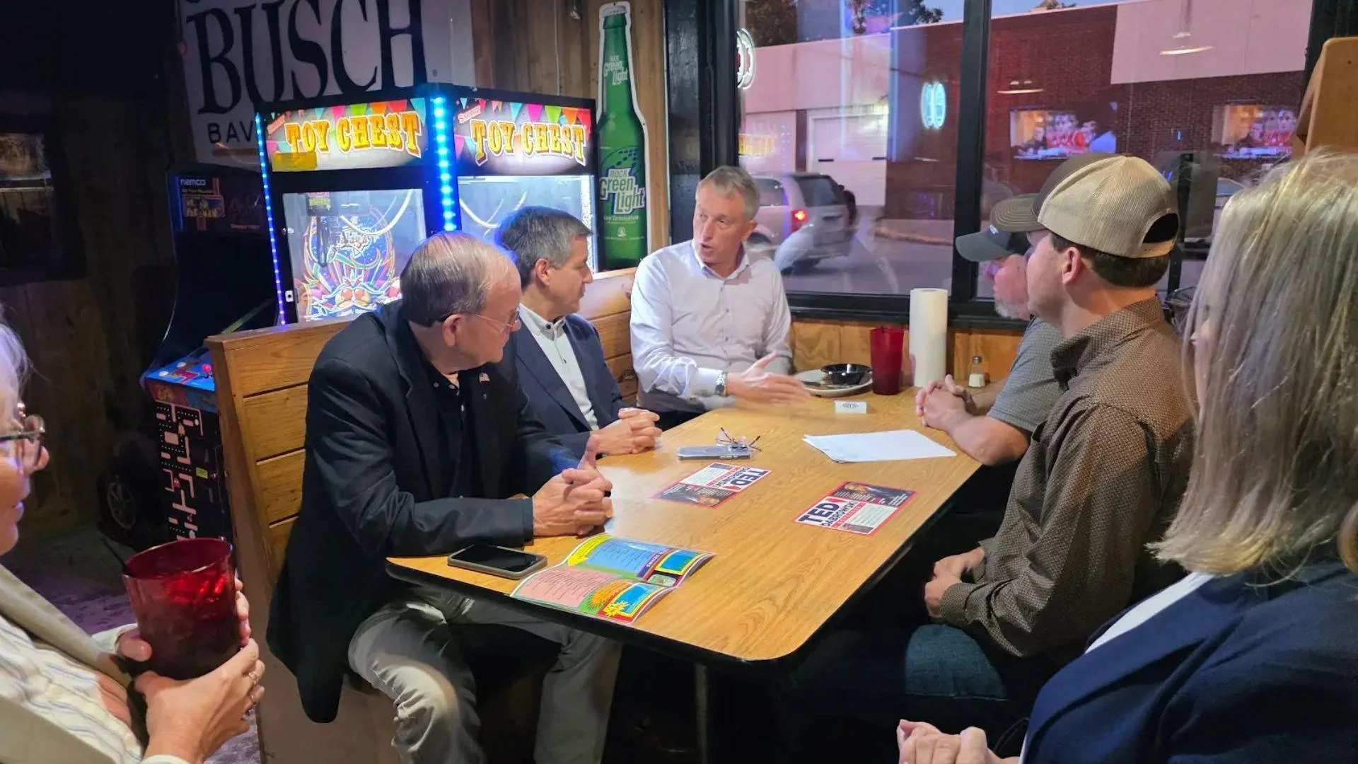 Ted Dabrowski pictured at the Massac County Fat Edds meet and greet