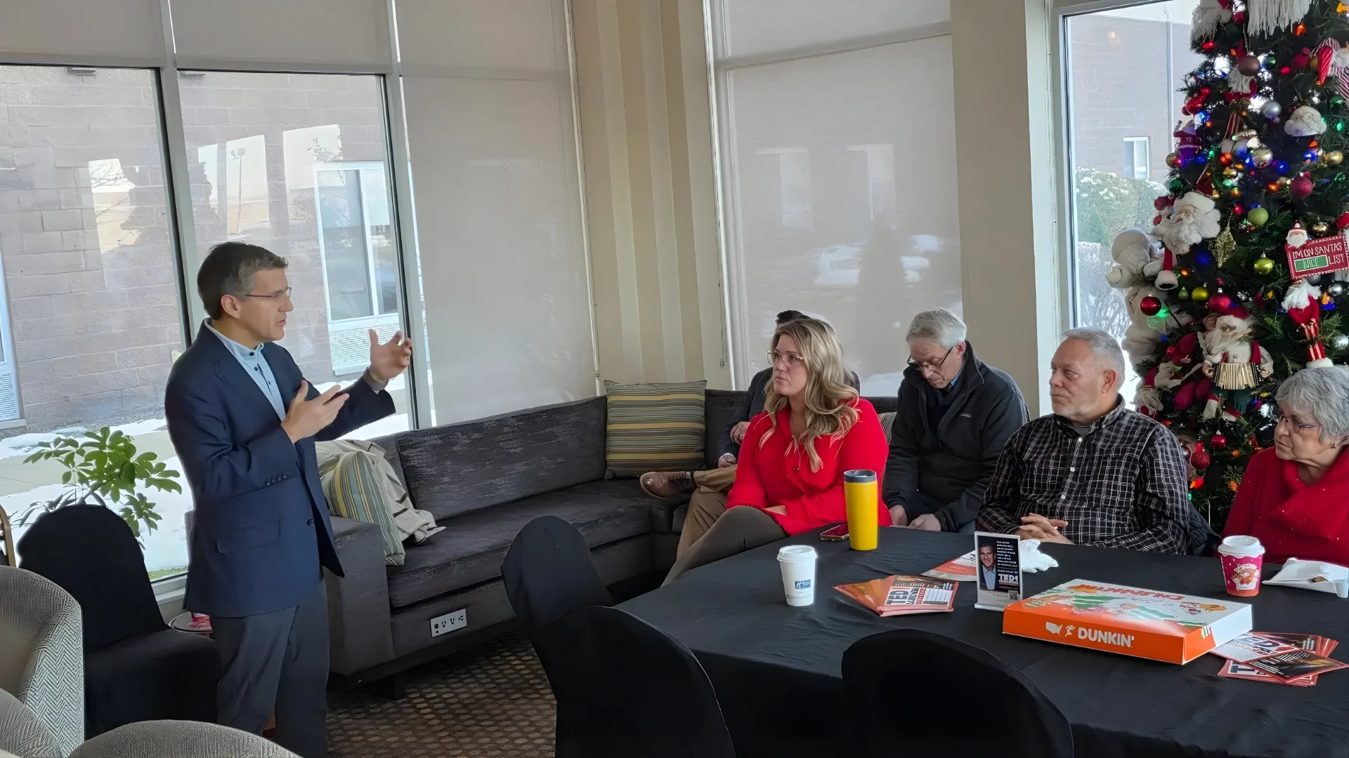 Ted Dabrowski at the Meet and Greet – Holiday Inn Ted Dabrowski at the Meet and Greet – Holiday Inn