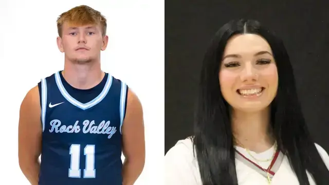 Nathan Folk and Alexis Trousdale