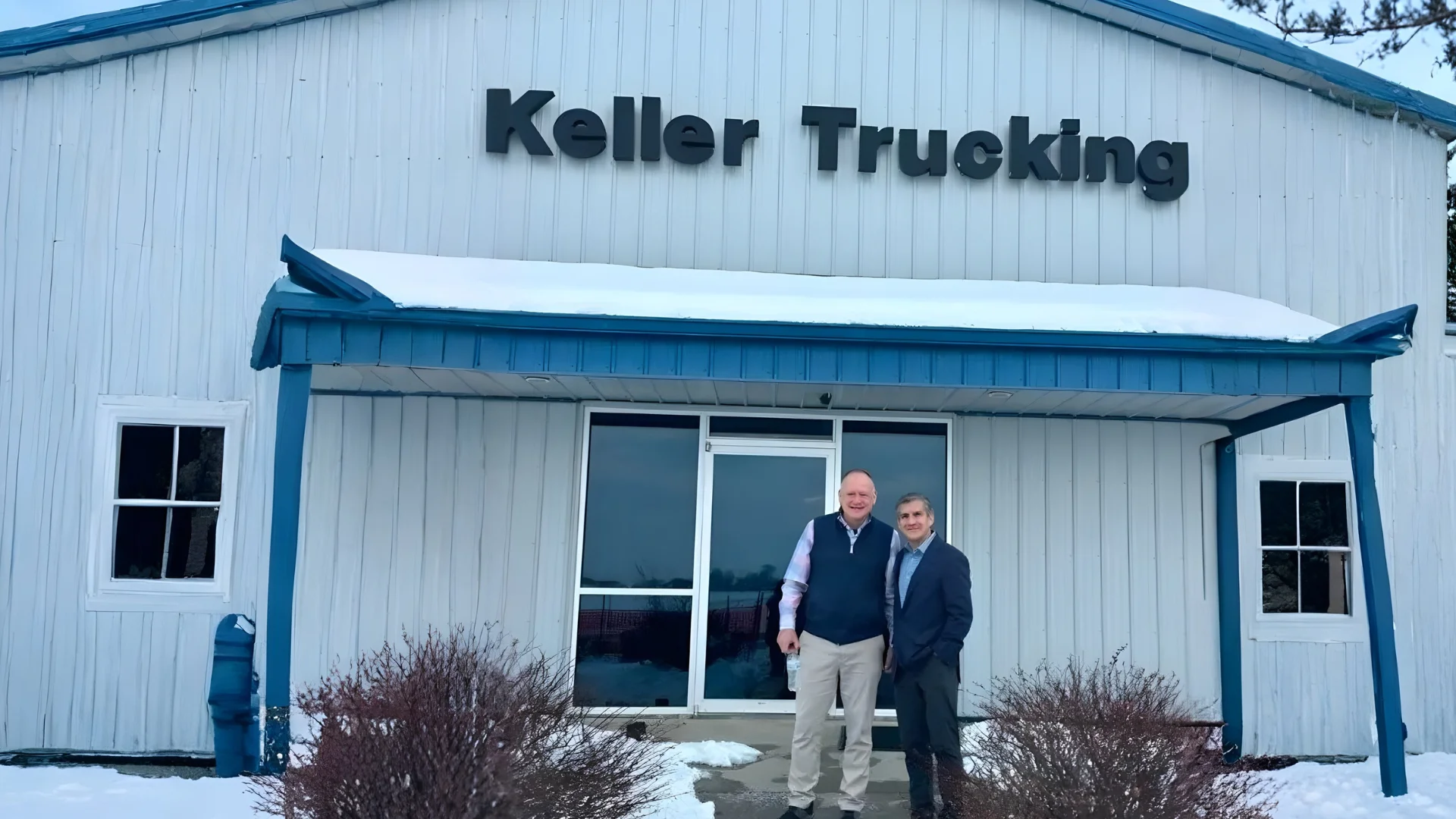 Ted Dabrowski at the Meet and Greet - Marvin Keller Trucking Ted Dabrowski at the Meet and Greet - Marvin Keller Trucking