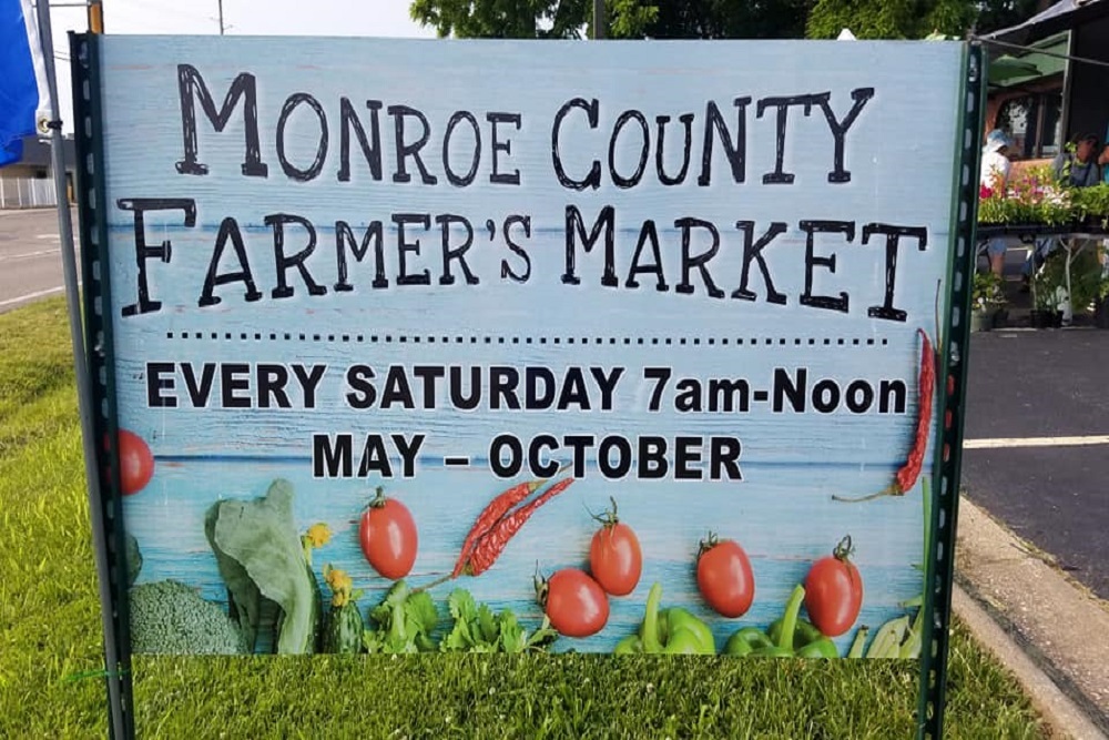 Monroe County Farmer’s Market on August 14