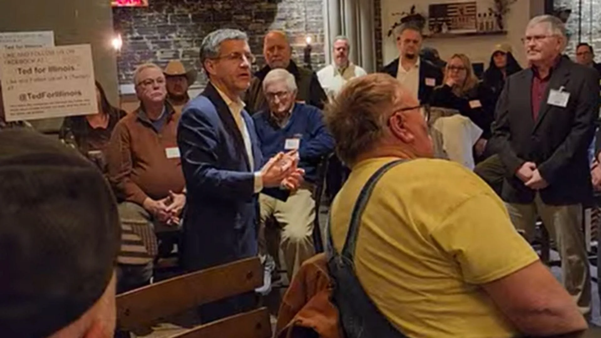 Gov. candidate Dabrowski in Rochelle: 'Illinois isn’t creating jobs and opportunity'