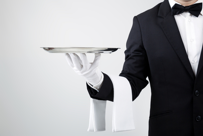 Medium shutterstock waiter bowtie towel arm