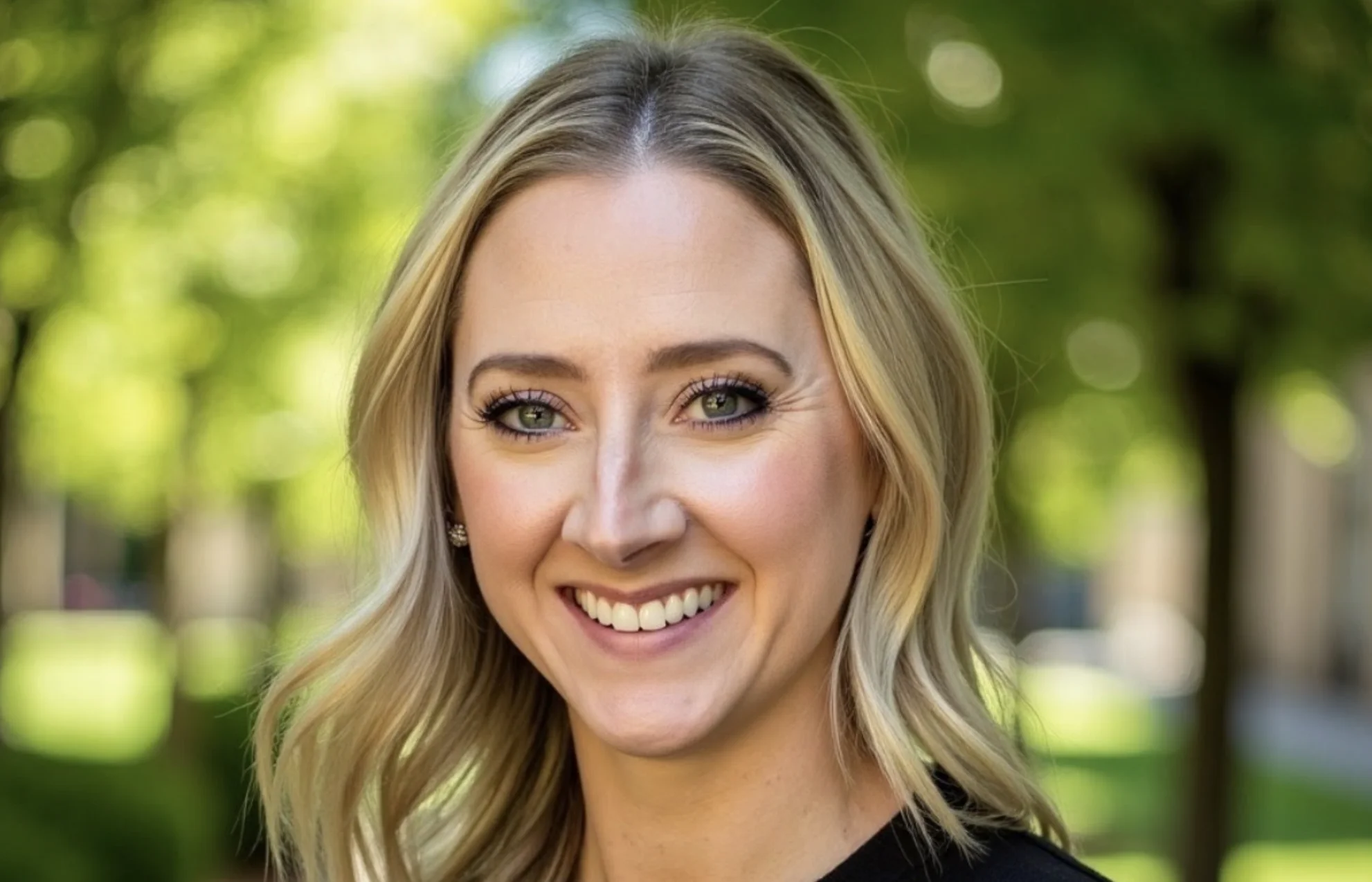 Amy Erkenswick, a Wheaton resident and 2025 candidate for the Wheaton Warrenville Unit District 200 board