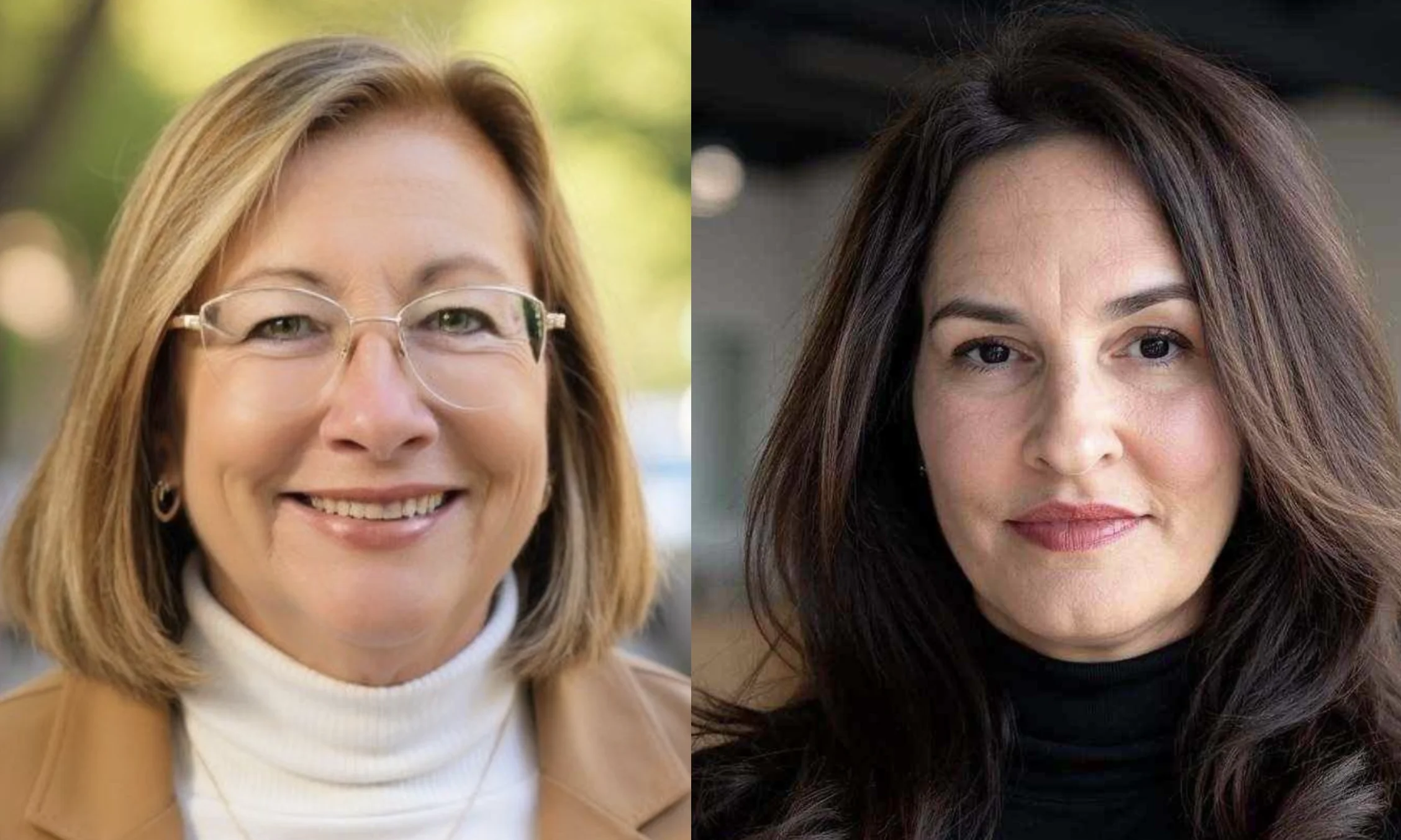 Paula Deacon Garcia (left) and Patricia Kladis-Schiappa (right) face off in the DuPage County Clerk race, amid scrutiny over Garcia’s alleged misuse of an official Facebook page and GOP calls for election office reform.