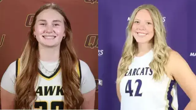 Which former Quincy Reporter area high school standouts will be in action in the week starting Monday, Feb. 17?