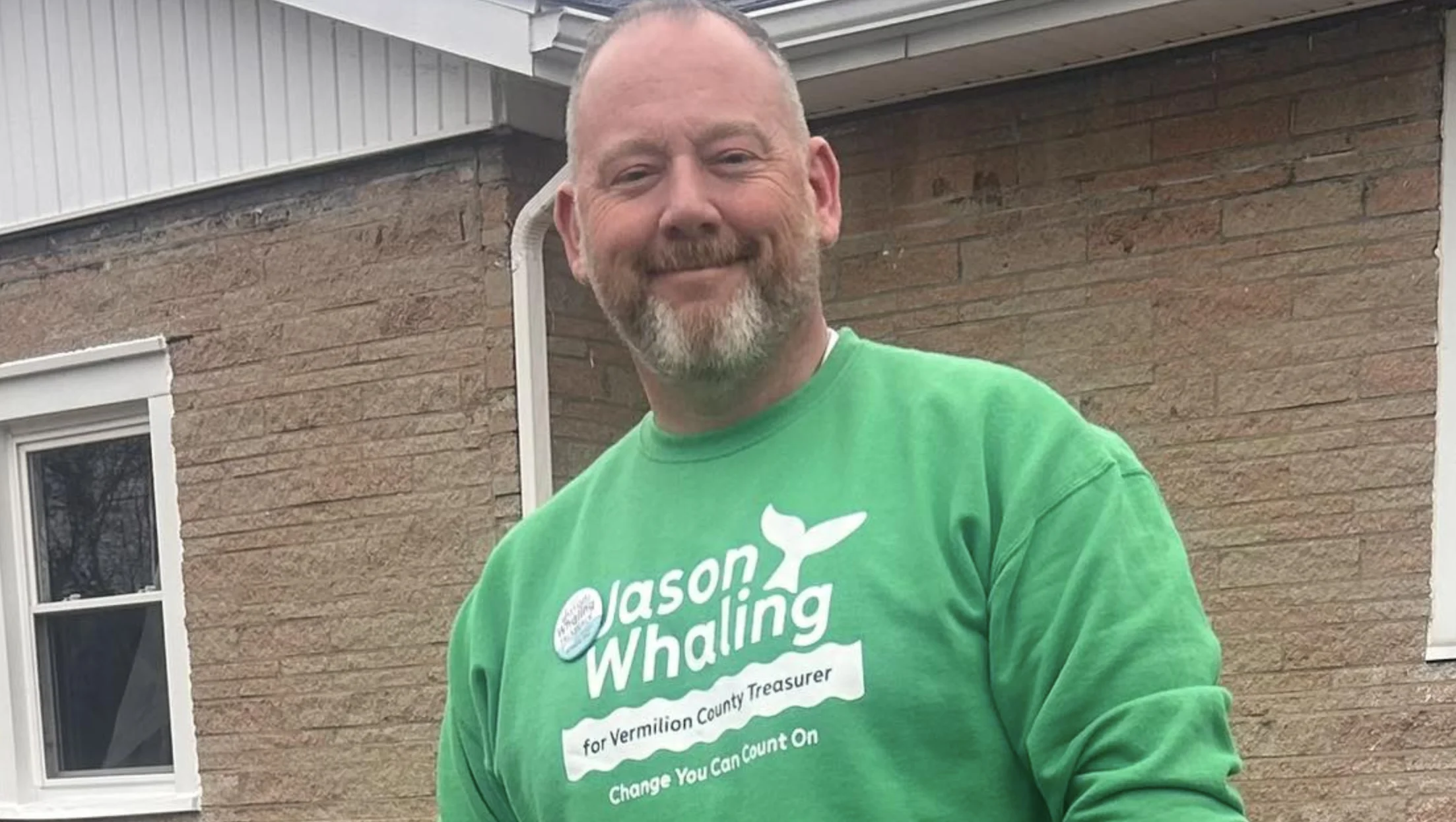 Jason Whaling, Republican candidate for Vermilion County Treasurer, faces scrutiny after a 2025 domestic disturbance 911 call and past bankruptcy filings surfaced ahead of the March 17 primary. Jason Whaling, Republican candidate for Vermilion County Treasurer, faces scrutiny after a 2025 domestic disturbance 911 call and past bankruptcy filings surfaced ahead of the March 17 primary.
