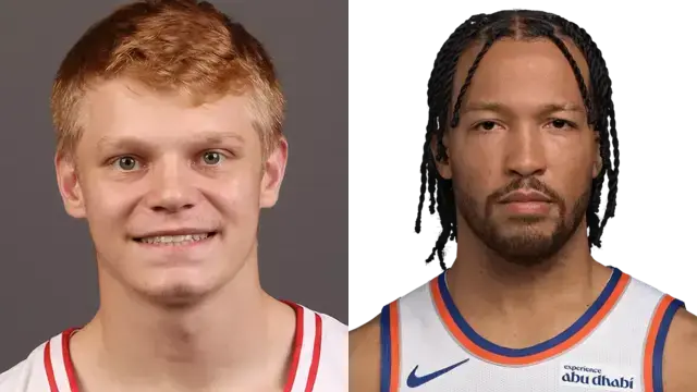 Cooper Noard and Jalen Brunson