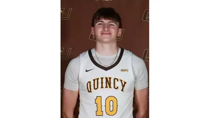 Which former Quincy Reporter area high school standouts will be in action on Saturday, Feb. 22?