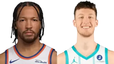 Jalen Brunson and Drew Peterson