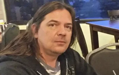 Tim Wille, owner of Vinyl Frontier Records in McHenry, Illinois.