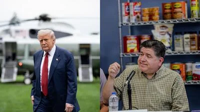 President Trump & Illinois Governor J.B. Pritzker