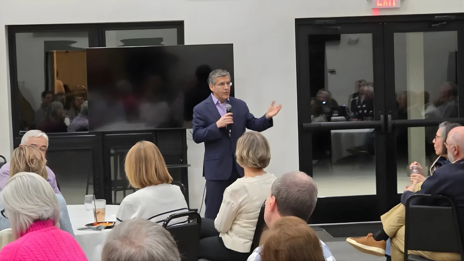 Ted Dabrowski at the Lakewood Meet and Greet