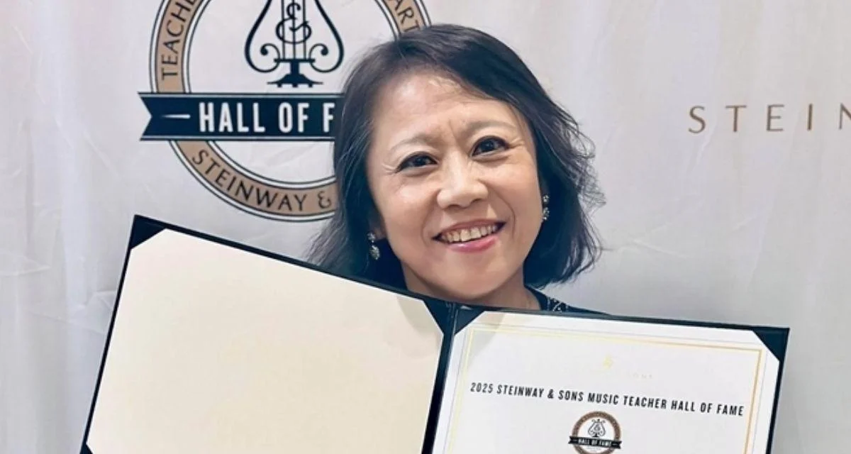 Soo Young Lee inducted into Steinway Music Teacher Hall of Fame