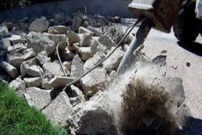 Medium breakconcrete