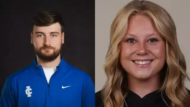 Michael Larson and Emma Harshberger