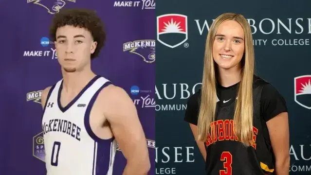 Which former Kendall County Times area high school standouts will be in action on Thursday, Feb. 13?