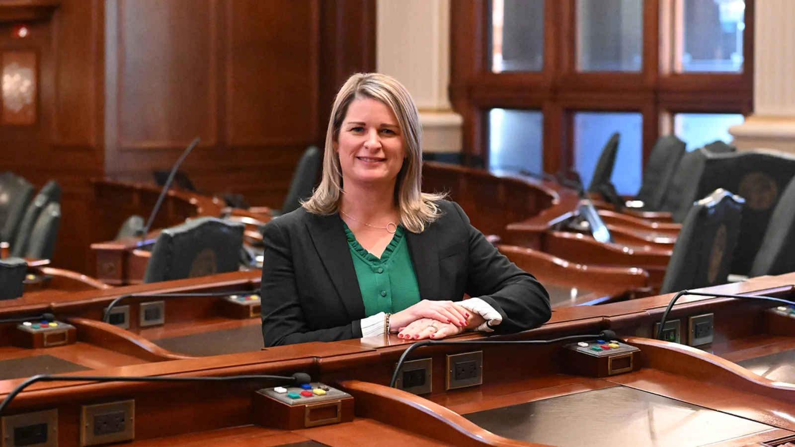 State Rep. Regan Deering, R-Decatur