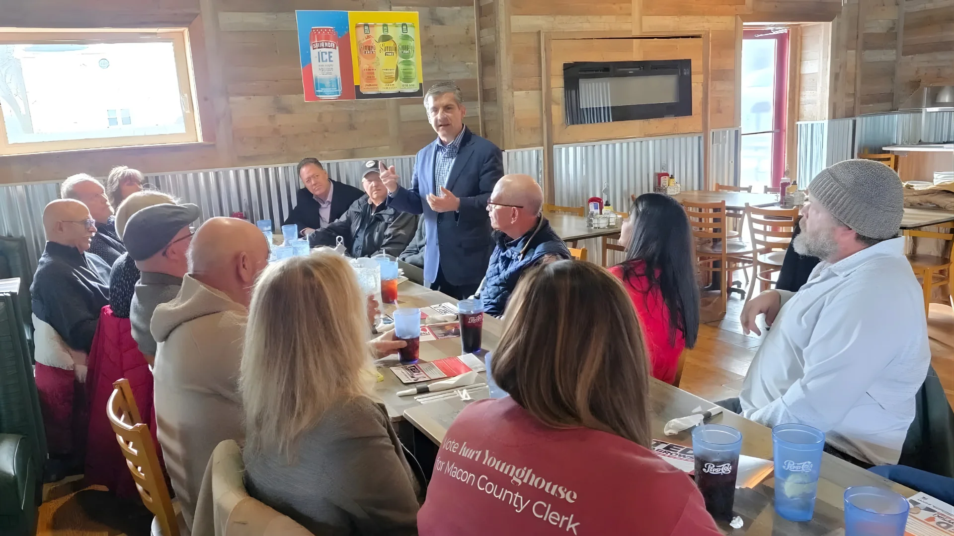Ted Dabrowski at the Meet and Greet - Whit's End Ted Dabrowski at the Meet and Greet - Whit's End