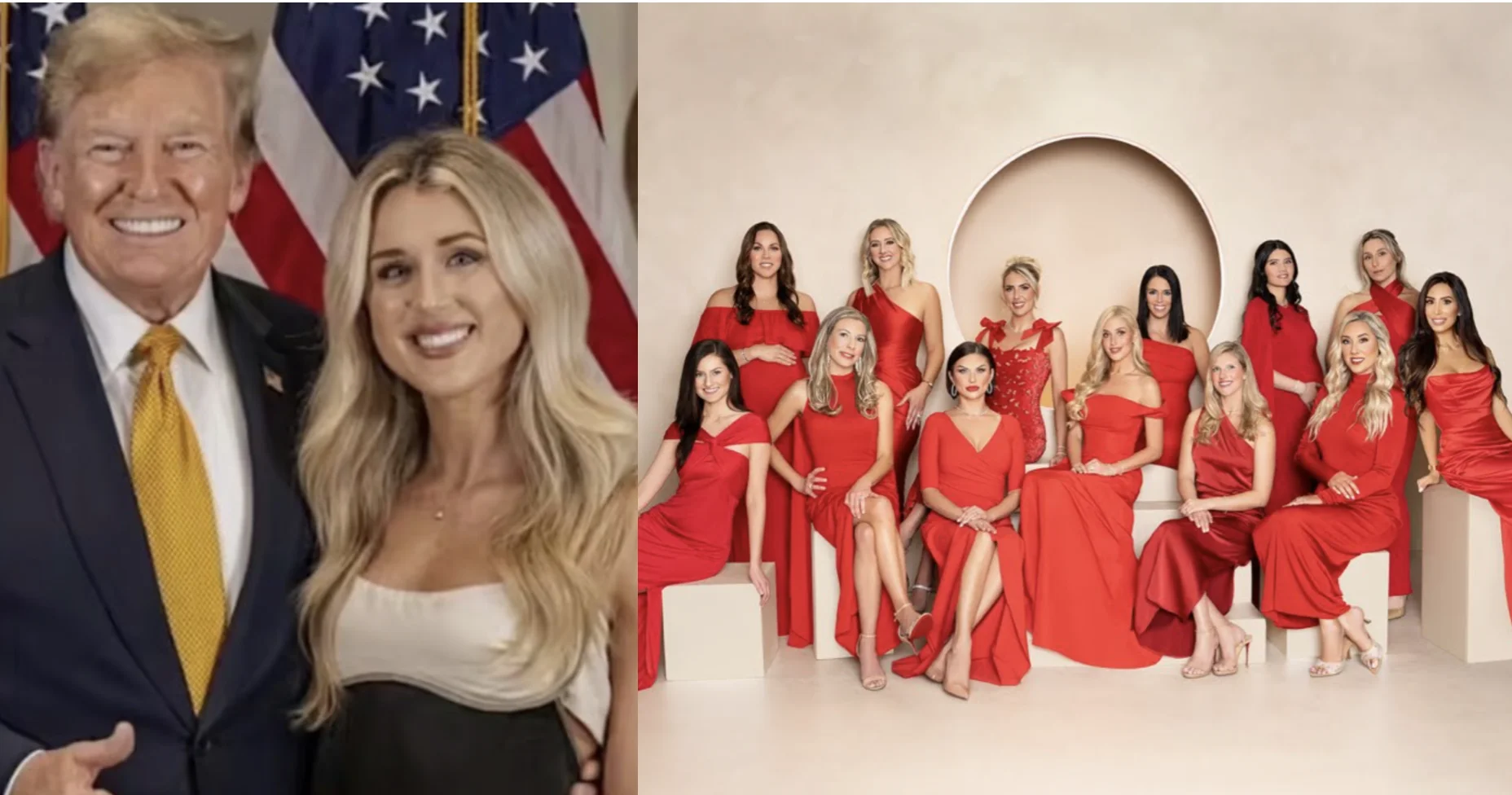 Riley Gaines stands with Donald Trump (left) and Concerned Parents of Illinois board members (right) ready for their Jan. 31, 2026 gala, highlighting the state’s growing parent-led movement. - Concerned Parents of Illinois