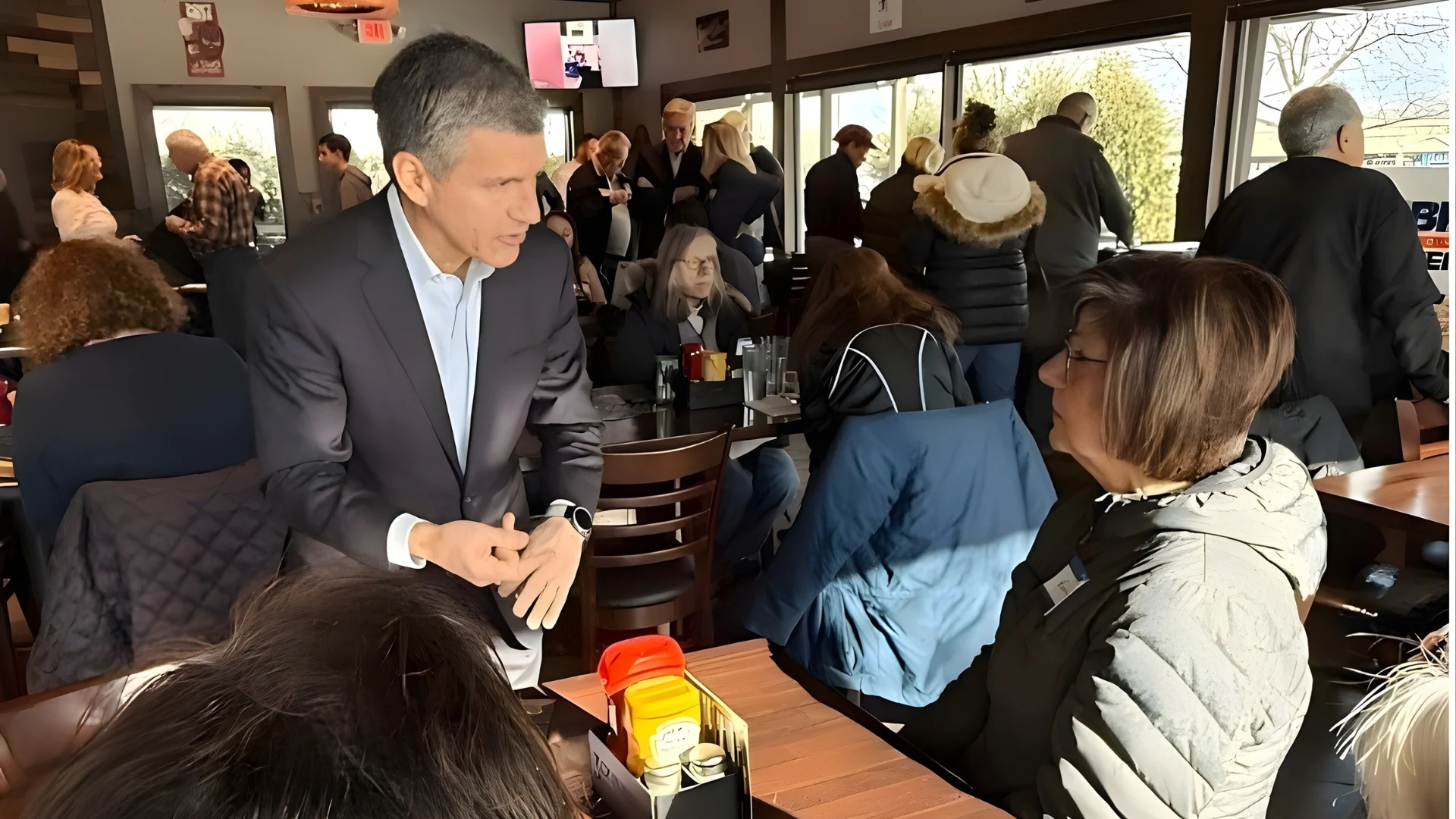 Ted Dabrowski at the Meet and Greet - Downers Grove