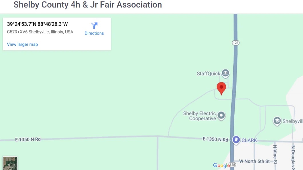 Shelby County 4h u0026 Jr Fair Association on google maps