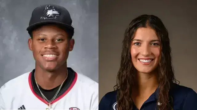 Jalen House and Michela Barbanente