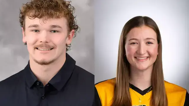 Lleyton Grubich and Maddie Crick