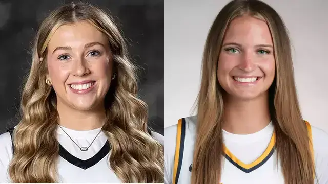 Ally Poegel and Evyn Carrier