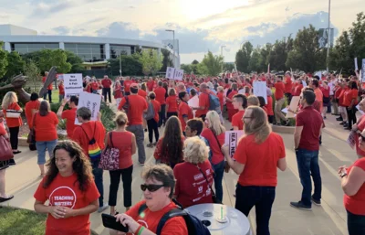 College of DuPage Faculty Association members are reportedly being urged to join a protest without prior consultation, according to an anonymous source, sparking criticism over the union’s political involvement.