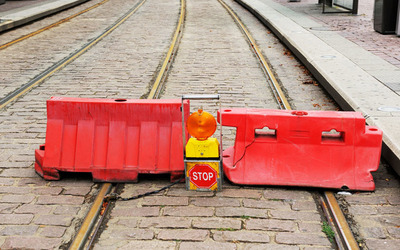 Medium tidailynews roadclosedstopsignoveratramwaytrack